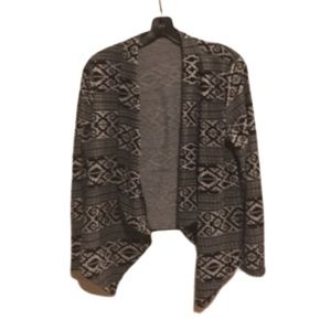 Black and Gray Sweater Size Medium